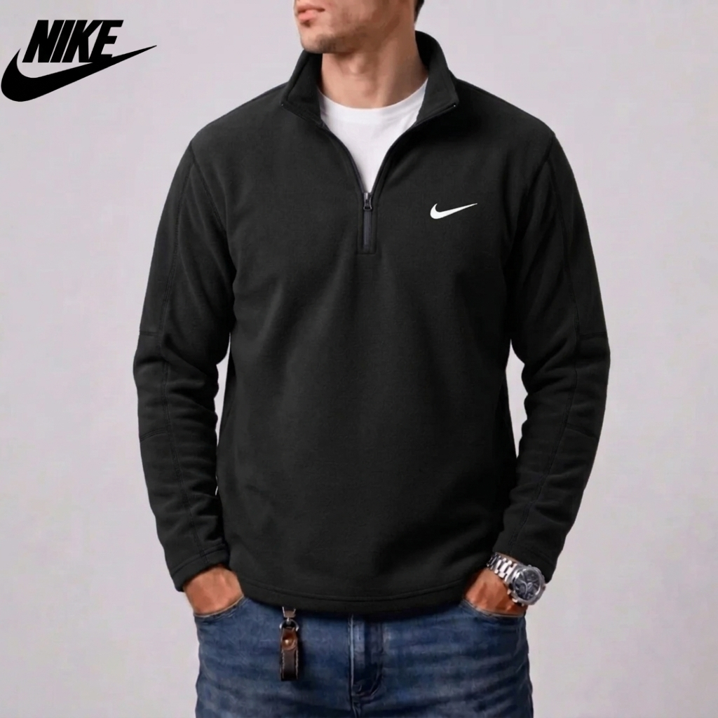 Pullover da Uomo con Mezza Zip