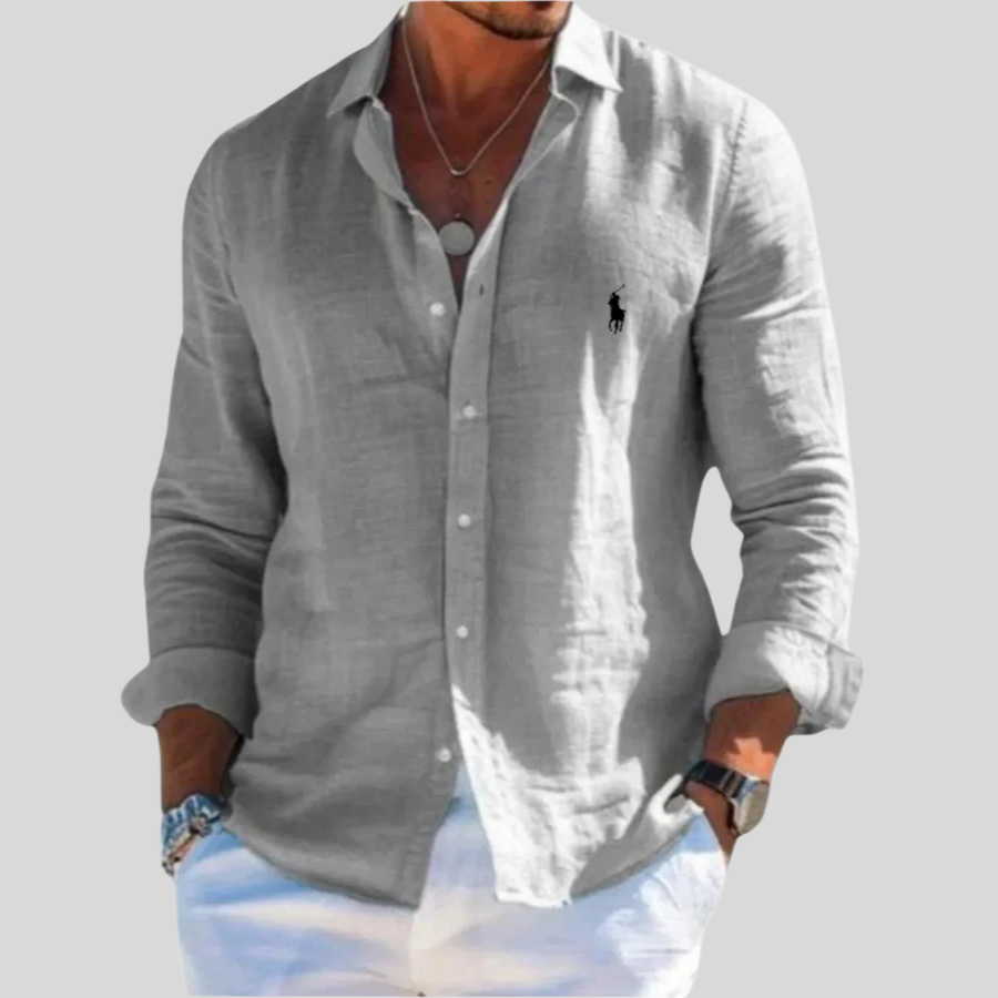 Camicia casual Oxford di alta qualità — Saldi