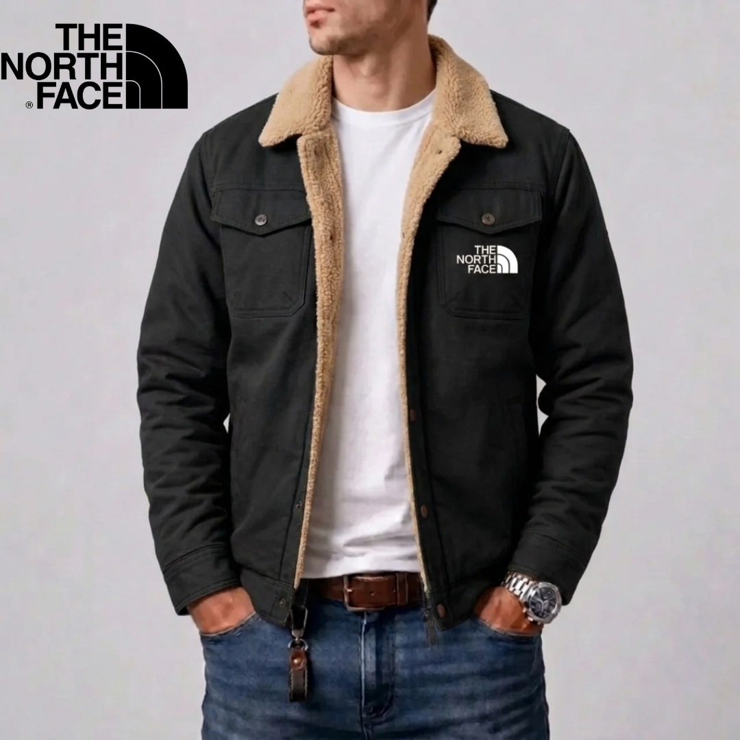 Giacca Utility Foderata in Sherpa da Uomo