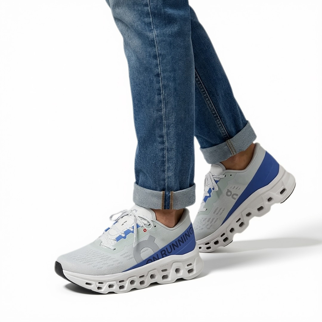 Sneaker da Uomo con Lacci e Suola Scolpita