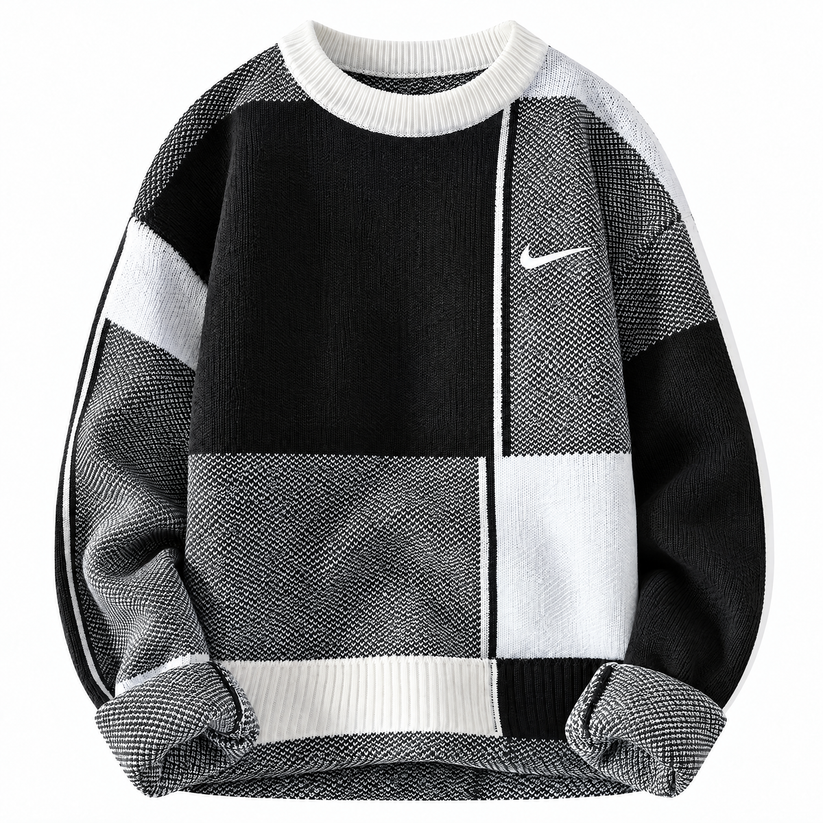 Maglione Geometrico da Uomo
