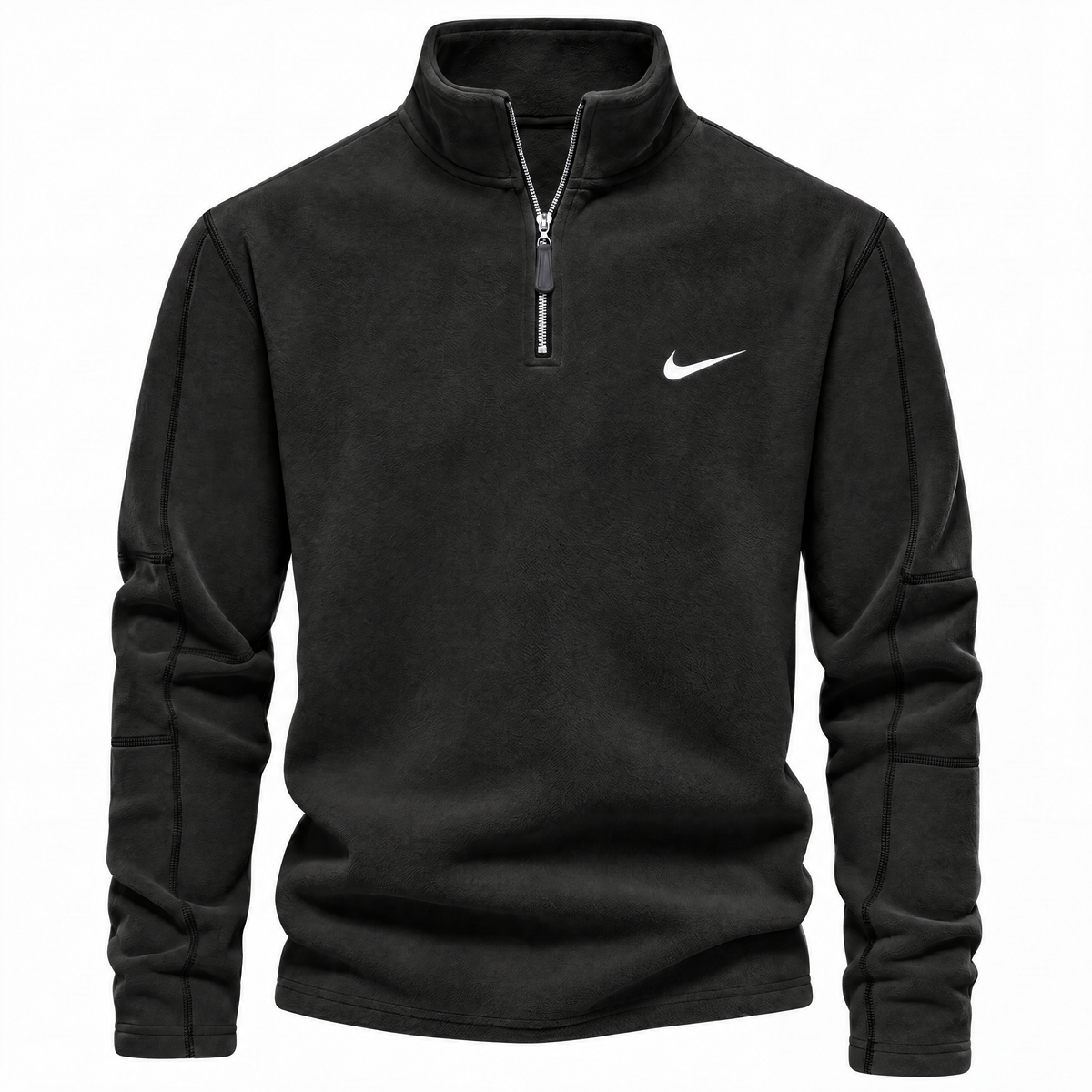 Pullover da Uomo con Zip a Quarto