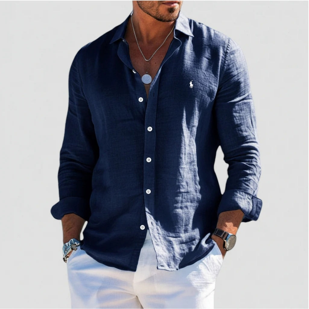 Camicia casual Oxford di alta qualità — Saldi