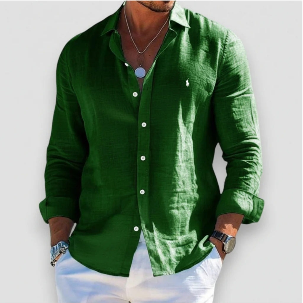 Camicia casual Oxford di alta qualità — Saldi