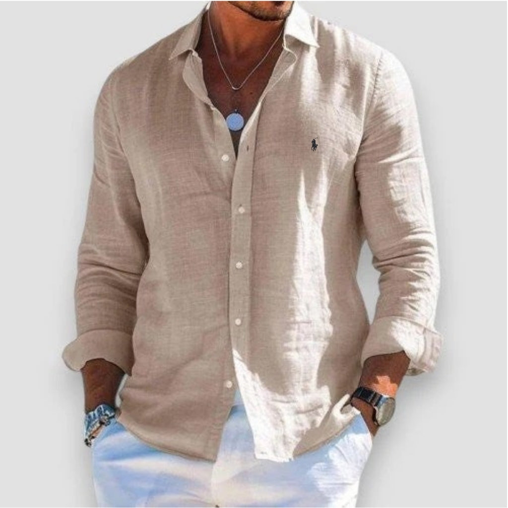 Camicia casual Oxford di alta qualità — Saldi