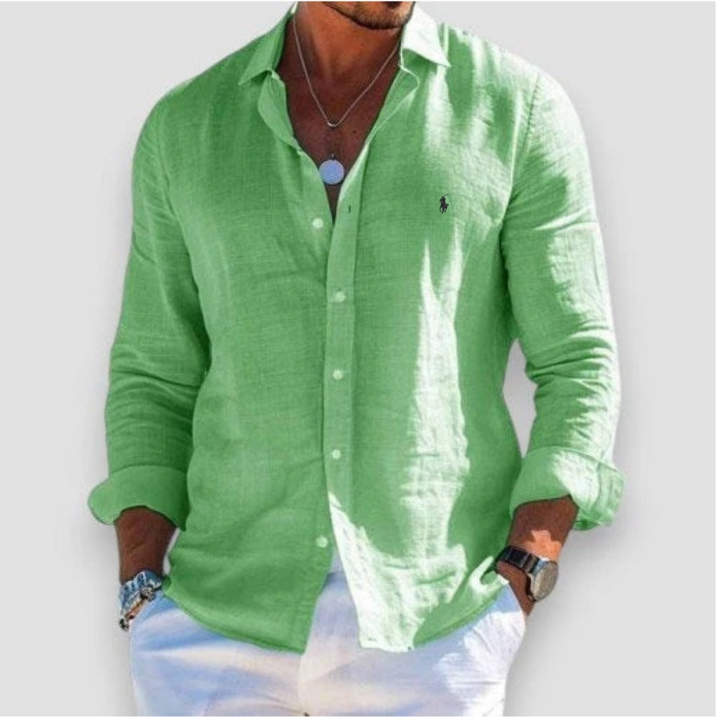 Camicia casual Oxford di alta qualità — Saldi