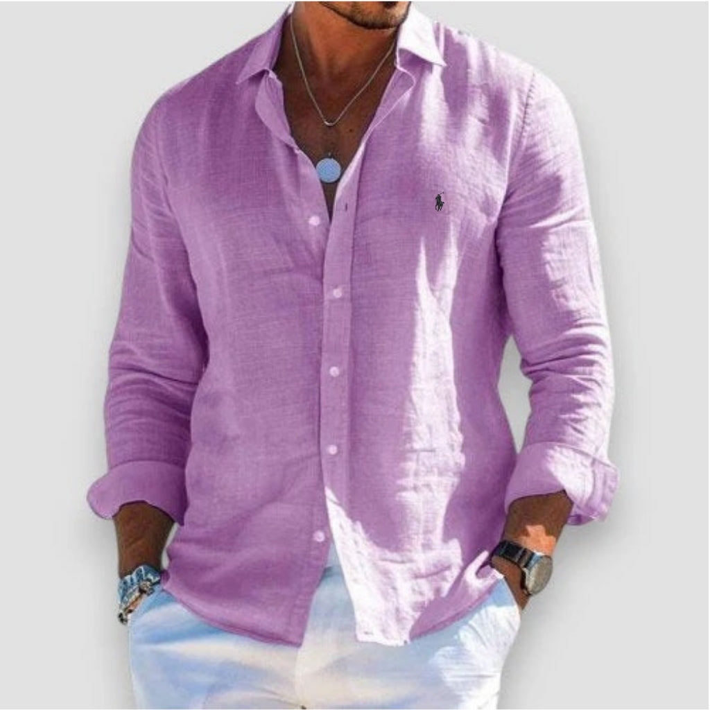 Camicia casual Oxford di alta qualità — Saldi
