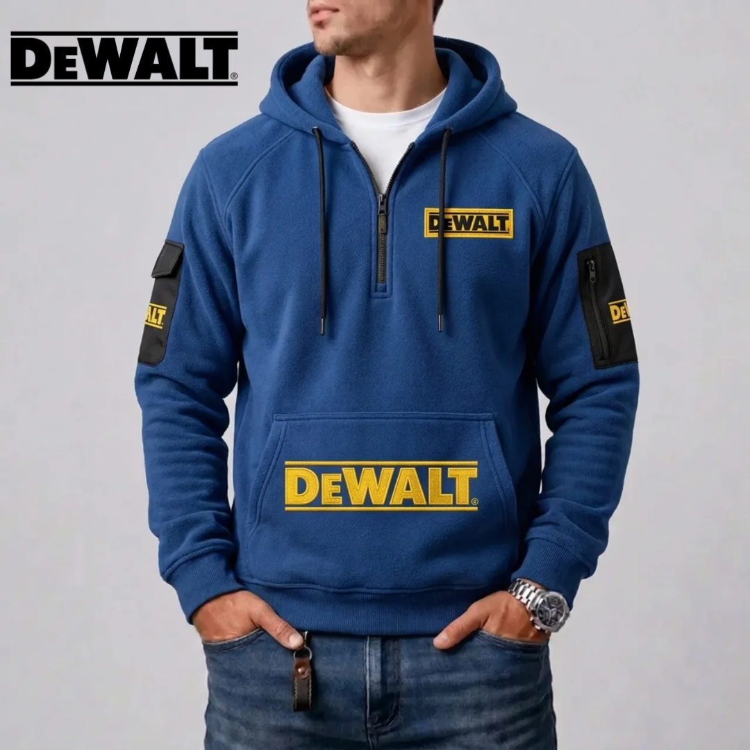 Felpa con Zip a Quarto per Uomo