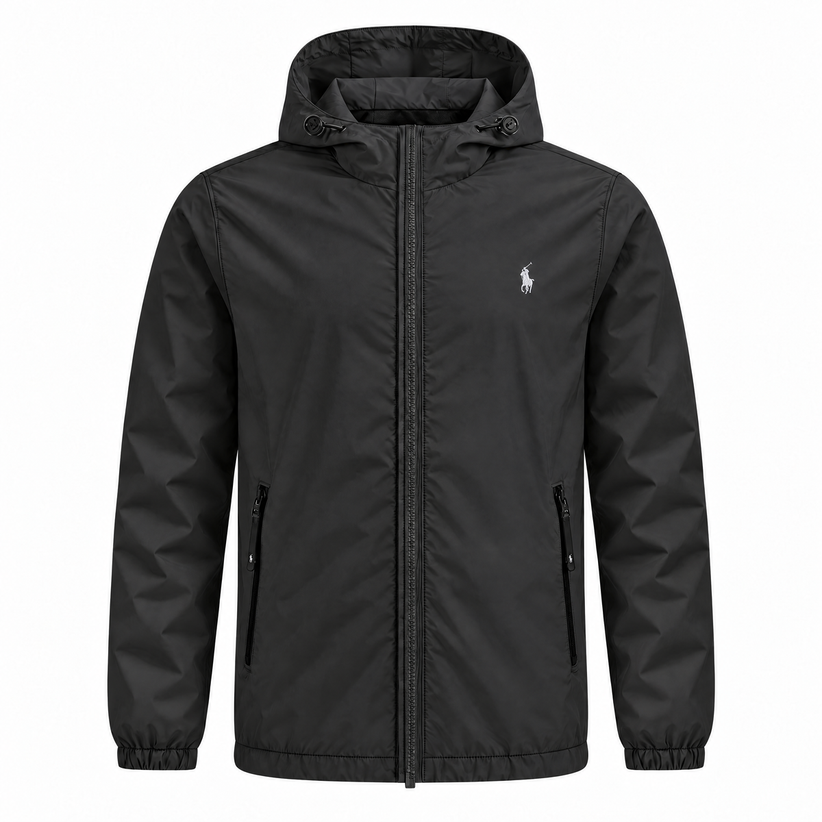 Giacca da uomo con cappuccio e zip completa